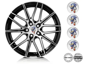 Sticker Silicone Design Energetic Racing Momentum Surge